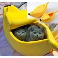 thumbnail image 6 of Creative Banana Shape Dog Cave, Warm Cat Cave, Dog Bed, Cat Basket, 6 of 8