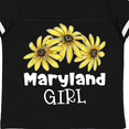 thumbnail image 4 of Inktastic Maryland Girl Black Eyed Susans Flowers Girls Toddler T-Shirt, 4 of 5