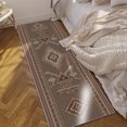 thumbnail image 4 of 2x6 FT Kitchen Runner Rugs Non Skid Washable, Faux Wool Rug Runners for Hallways Bathroom Carpet Runner, Soft Indoor Modern Floor Rug for Entryway Laundry Room, 4 of 11
