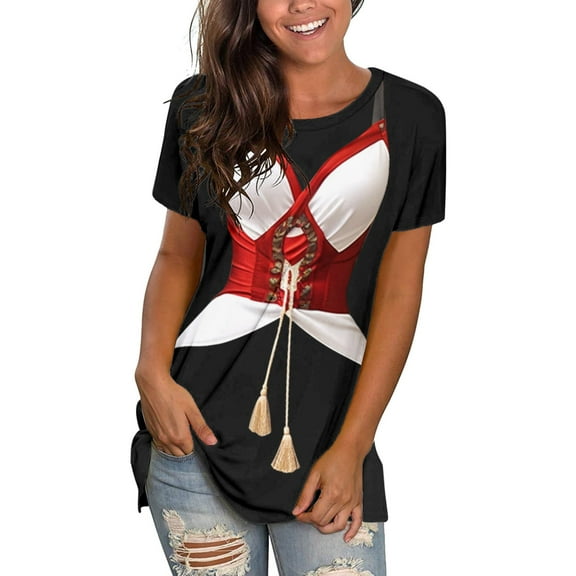 Summer Tops for Women Long Sleeve Layering Tops for Women Casual Short Sleeve Shirts Compression Layering Tees Long All Womens Spandex Shirt Summer Shirts White M