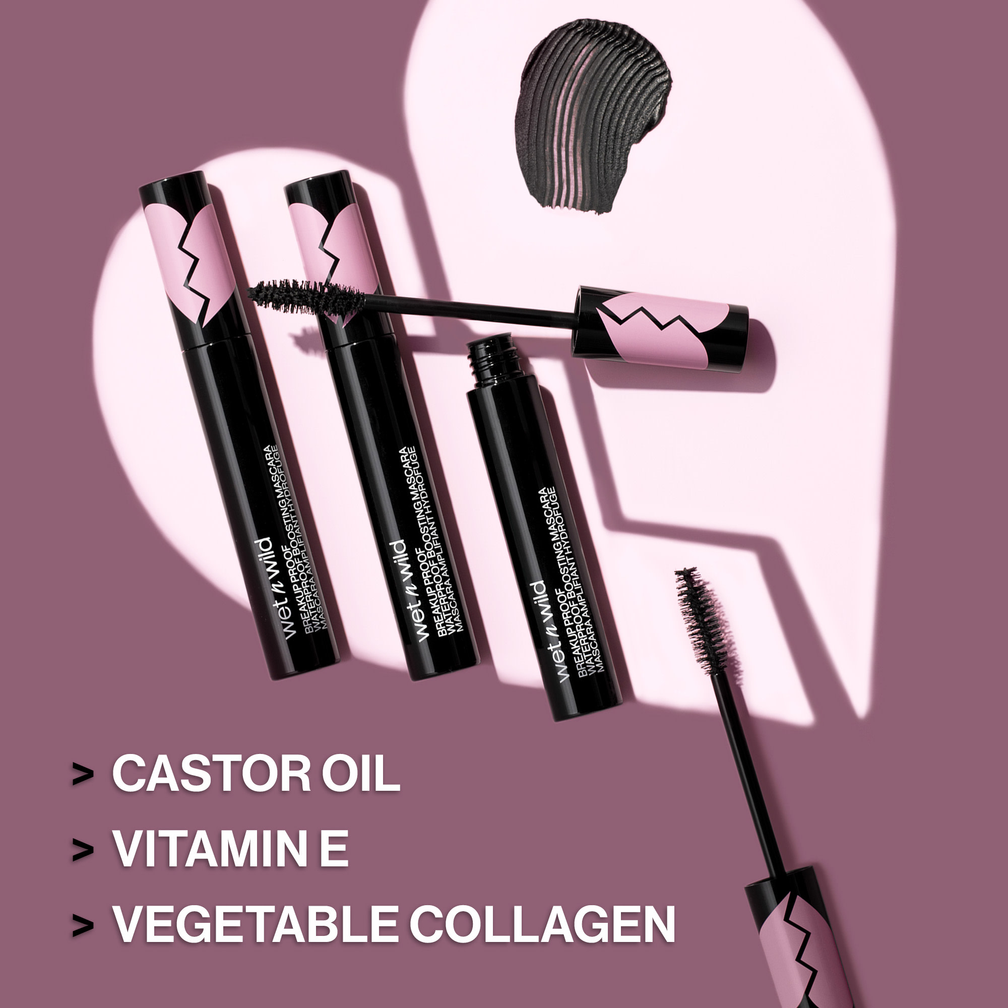 Wet n Wild Breakup Proof Waterproof Mascara, Black photo 6