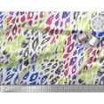 thumbnail image 3 of Soimoi Cotton Poplin Fabric Leopard Animal Skin Print Sewing Fabric Yard 42 Inch Wide, 3 of 3