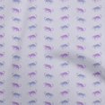 thumbnail image 1 of oneOone Cotton Cambric Pastel Purple Fabric Leopard Dress Material Fabric Print Fabric By The Yard 56 Inch Wide, 1 of 5