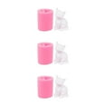 thumbnail image 1 of Kearding Molde De Pastel De Silicona Antiadherente Para Liberar Pasteles Sin Esfuerzo Moldes De Pastel Inodoros Y Antiadherentes Lindo Rosa Type1 NO1, 1 of 6