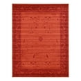 thumbnail image 3 of Unique Loom La Jolla Collection Area Rug - Floral (10' x 13' 1" Rectangle Rust Red), 3 of 7
