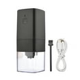 thumbnail image 1 of Graflsoa Moulin à Café Compact Rechargeable par USB - Taille de Mouture Réglable, Fonctionnement Silencieux, Batterie Intégrée, Conception Portable pour la Maison, le Bureau et les Voyages (Noir), 1 of 7