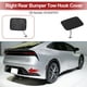 thumbnail image 2 of Tapa del gancho de remolque trasero derecho para Toyota Prius Prime 2017-2021, tapa del gancho de remolque, gancho No.5216347070, plástico sin pintar, 1 pieza, 2 of 6