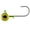 Metallic Chartreuse, variant on Northland Fishing Tackle Deep Vee Jig - Precision Keel Design for Fast Sinking and Straight Tracking, Metallic Purple, 1/8 Oz