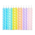 thumbnail image 3 of Great Value Spiral Birthday Candles, Pastel, 12 Count, 3 of 6