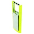 thumbnail image 4 of Sweda Slide-N-Lock Key Tag, Pull-Out Rectangle, Hard Plastic Key Tag with Polished Metal Insert - Lot of 3. (Green), 4 of 7