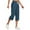 Dark Blue, variant on Crop Pants For Women Casual Dgankt Women's Drawstring Large Color Casual Versatile Loose Bottom Pants On Clearance
