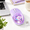Purple, variant on Purple Wireless Liquid Glitter Mouse with Silent Clicks, Adjustable DPI, Multi-Device Compatibility