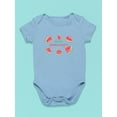 thumbnail image 3 of Buon Ferragosto Watercolors Bodysuit Infant -Image by Shutterstock,  6 Months, 3 of 4