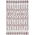 thumbnail image 2 of SAFAVIEH Cedar Brook Jamison Geometric Cotton Area Rug, Ivory/Rust, 3' x 5', 2 of 8