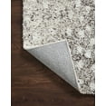 thumbnail image 5 of BLS-01 Grey, White 18" x 18" Sample Size Rug, 5 of 6