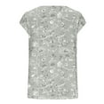 thumbnail image 4 of Birdeem Débardeur pour Femmes, Manches Courtes, Été, Décontracté, Basique, Blouses Amples, 4 of 12