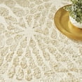 thumbnail image 6 of Nourison Ambiance 5'3" x 7'3" Ivory Gold Modern Indoor Rug, 6 of 9