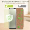 thumbnail image 2 of TINANA Double-Sided Titanium Cutting Board Set, Stainless Steel and Wheat Straw PP, Non-Slip, Juice Groove, Dishwasher Safe Kitchen Cutting Board, 2 of 6