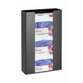 thumbnail image 2 of AdirMed Acrylic Triple Box Capacity Glove Dispenser, Black, 2 of 5