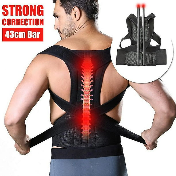 Medical Therapy Belt For Back Pain Shoulder Band Belt Support Brace Scoliosis Posture Corrector Corset Pain Relief Men Women Walmart