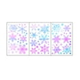 thumbnail image 6 of Glow in the Dark Snowflake Window Cling Stickers Static Cling Christmas Decals for Glass Door Wall Decor(Multicolor), 6 of 6