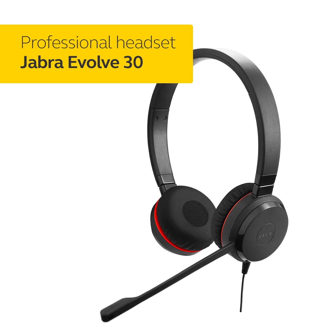 Jabra Evolve 30 II Stereo UC - Professional Unified Communicaton Headset