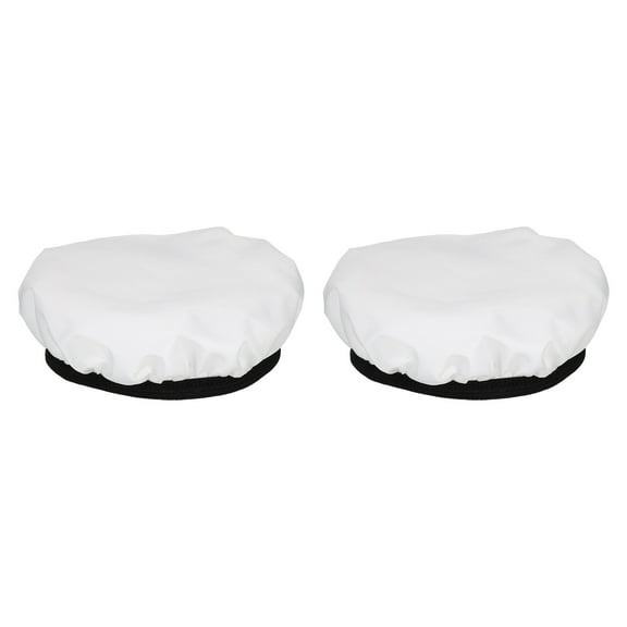 Uxcell 7" 18cm Soft Diffuser Lamp Cover Cloth Light Diffuser Strobe Reflector Lamp Sock White 2 Pack