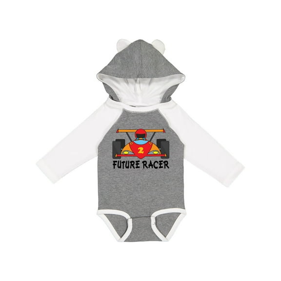 Inktastic Race Car Racing Boys Long Sleeve Baby Bodysuit