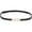 Black, variant on Glamorstar Skinny Belts for Women Thin PU Leather Waist Belt with Gold Buckle for Dresses
