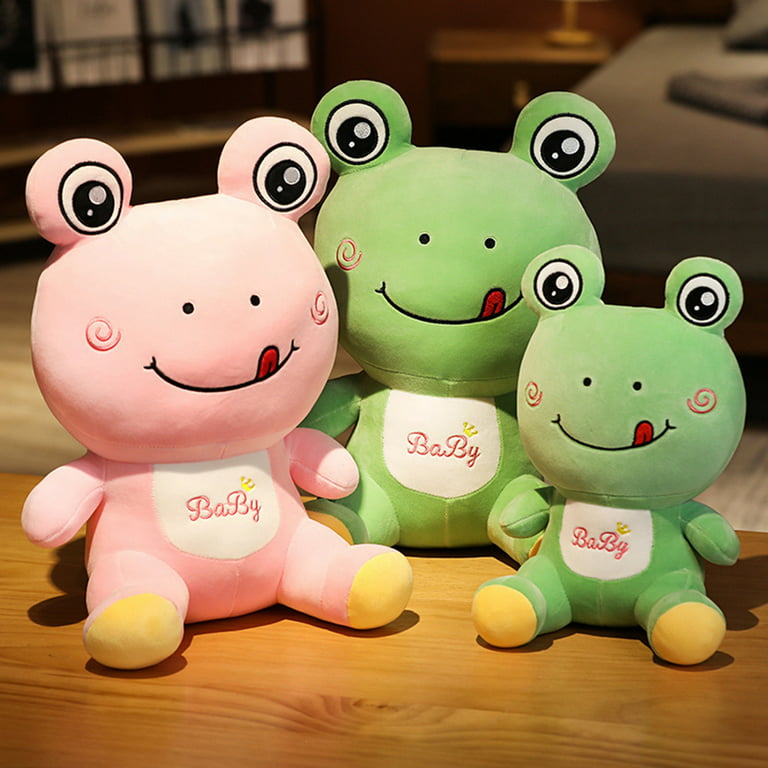 Lovely Frog Stuffed Animal Doll - Fully Filled with PP Cotton