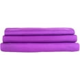 thumbnail image 5 of Lavish Home 66-MF75S-T-PUR Series 1200 3-Piece Somerset Homelet Set, Twin, Purple, 5 of 5