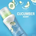 Secret Dry Spray Aluminum Free Deodorant for Women, Refreshing Cucumber