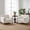 Beige, variant on LAUSAINT HOME 43.3" Oversized Accent Chair with 37.8" Extra-Wide Seat, Modern Armchair with Quilting Backrest and Solid Wood Legs for Living Room, Chenille, Gray