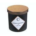 thumbnail image 1 of 7Oz Noir Mat Bougie Parfumée Avec Couvercle (Bamboo Rainforest) - Set of 2, 1 of 1