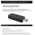 thumbnail image 1 of Para Xbox One Adaptador de controlador inalámbrico con cable para Switch PS3 PC FLhrweasw  Nuevo, 1 of 9