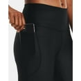 thumbnail image 3 of Under Armour Women's HeatGear Armour Hi-Rise Capris 1365334-001 Black, 3 of 4