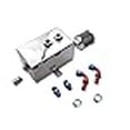 thumbnail image 3 of Kit de Réservoir de Récupération d'Huile en Alliage d'Aluminium 3L AN10 avec Filtre à Air et Robinet de Vidange Poli, 3 of 4