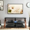 thumbnail image 3 of Whalen Brown Cherry 3-in-1 TV Stand, 3 of 7