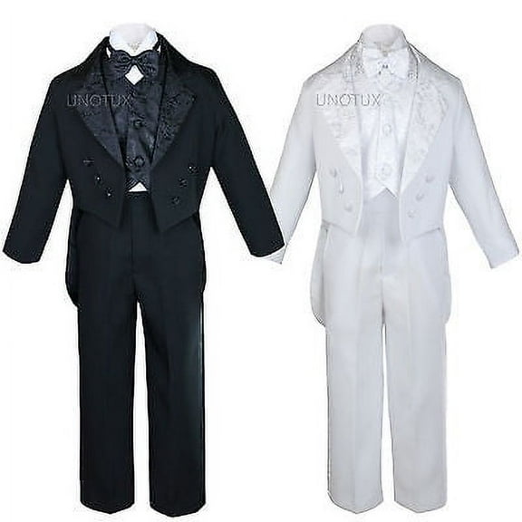 Baby Toddler Boys Teen Baptism Communion Wedding Formal Tuxedo Suits S-20 New