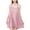 Pink, variant on Sngxgn Women Lingerie Satin Lace Nightgown Sleepwear(,One Size)