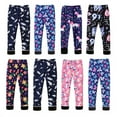 thumbnail image 1 of Baozhu 3-10Y Children's Girls Pants 2PCS Autumn Winter Trousers Warm Leggings Thicken Velvet Print Kids Pants Baby Girl Warm Legging, 1 of 5