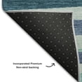 thumbnail image 7 of Dalyn Rugs Premium Machine Washable Mayfield AMF997 Teal 3' x 5' Rug, 7 of 7