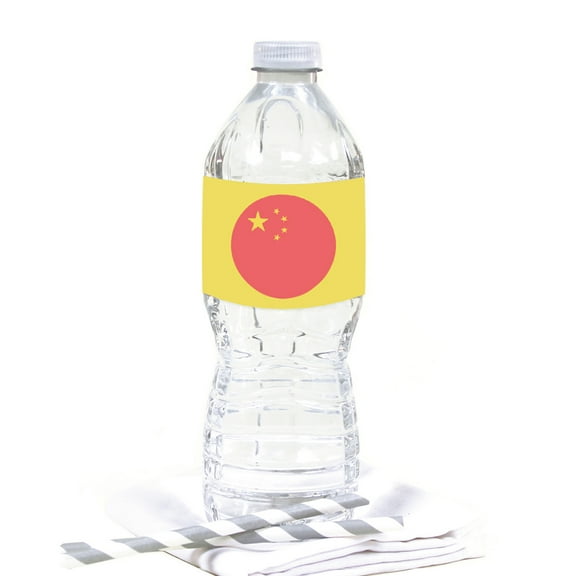 Global World Flag Party Collection, Hanging Paper Pennant Banner with String, China