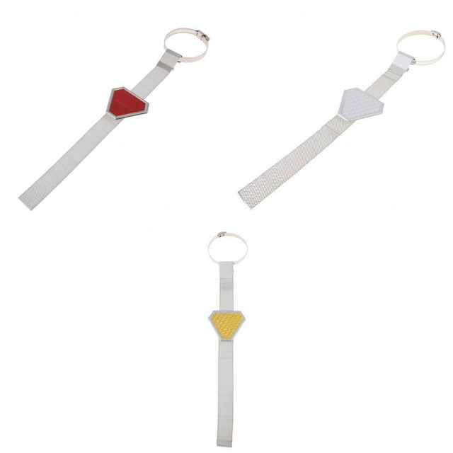 jinwen 3 Pieces Car Reflective Anti Static Earth Belt Grounding Wire Long Distance