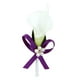 thumbnail image 2 of Ramilletes de boda de estilo europeo, boutonniere para el novio, flores de lirio artificiales, 2 of 9