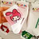 thumbnail image 4 of Calcetines Y2K Hello Kitty para niñas, calcetines medianos Kuromi Cinnamoroll, calcetines Kawaii Sanrio Melody, calcetines rosas, negros y blancos para mujer, 4 of 5