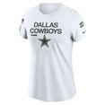 thumbnail image 2 of Women's Nike White Dallas Cowboys 2024 Salute To Service Legend Performance T-Shirt, 2 of 3