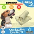 thumbnail image 3 of 6" Regular Beef Cheek Rolls - Safe Rawhide Alternative Dog Chew, 3 of 7