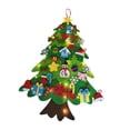 thumbnail image 2 of fieltro para armar, 98 cm (38.58 pulgadas), con luces, ideal para fiestas, regalos navideños para niños, decoración navideña para Estilo A, 2 of 8