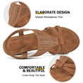 thumbnail image 3 of Ablanczoom Wedge Sandals for Women Shoes: Comfortable Open Toe Platform Women Sandals, 3 of 6